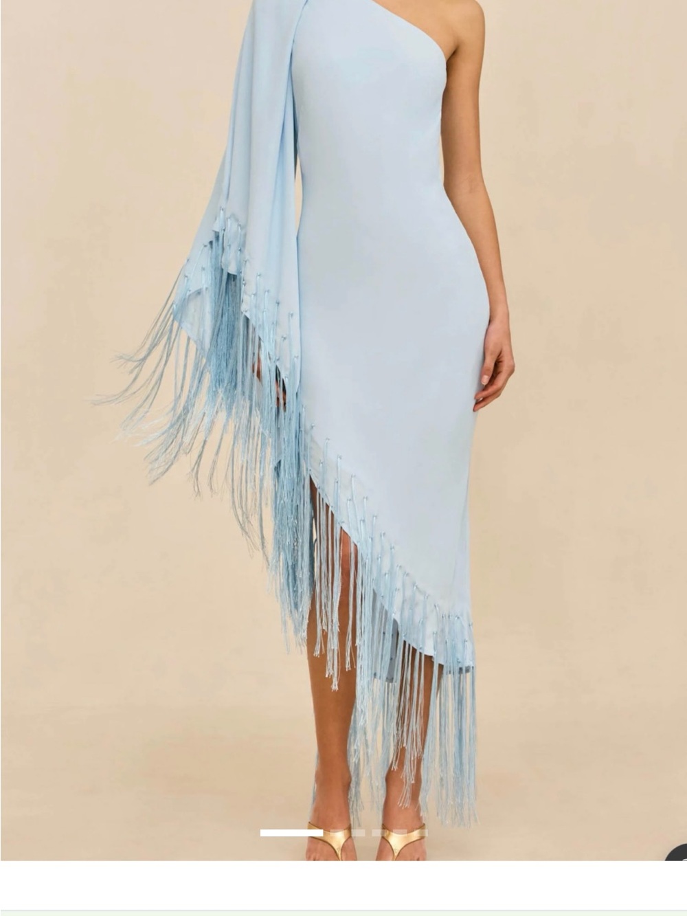 cult gaia One-Shoulder Coastal Esperanza Dress